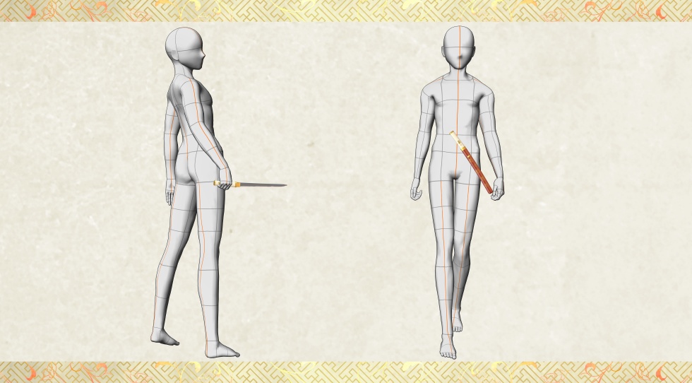 京極正宗【名刀3D素材シリーズ】