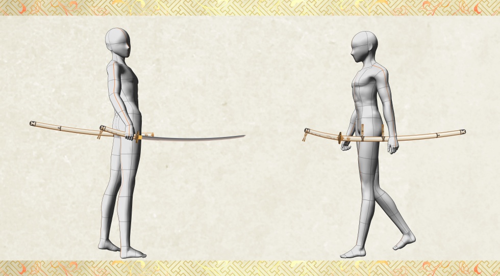 鶴丸国永【名刀3D素材シリーズ】