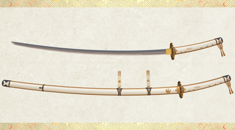 鶴丸国永【名刀3D素材シリーズ】