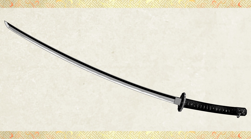 童子切安綱【名刀3D素材シリーズ】