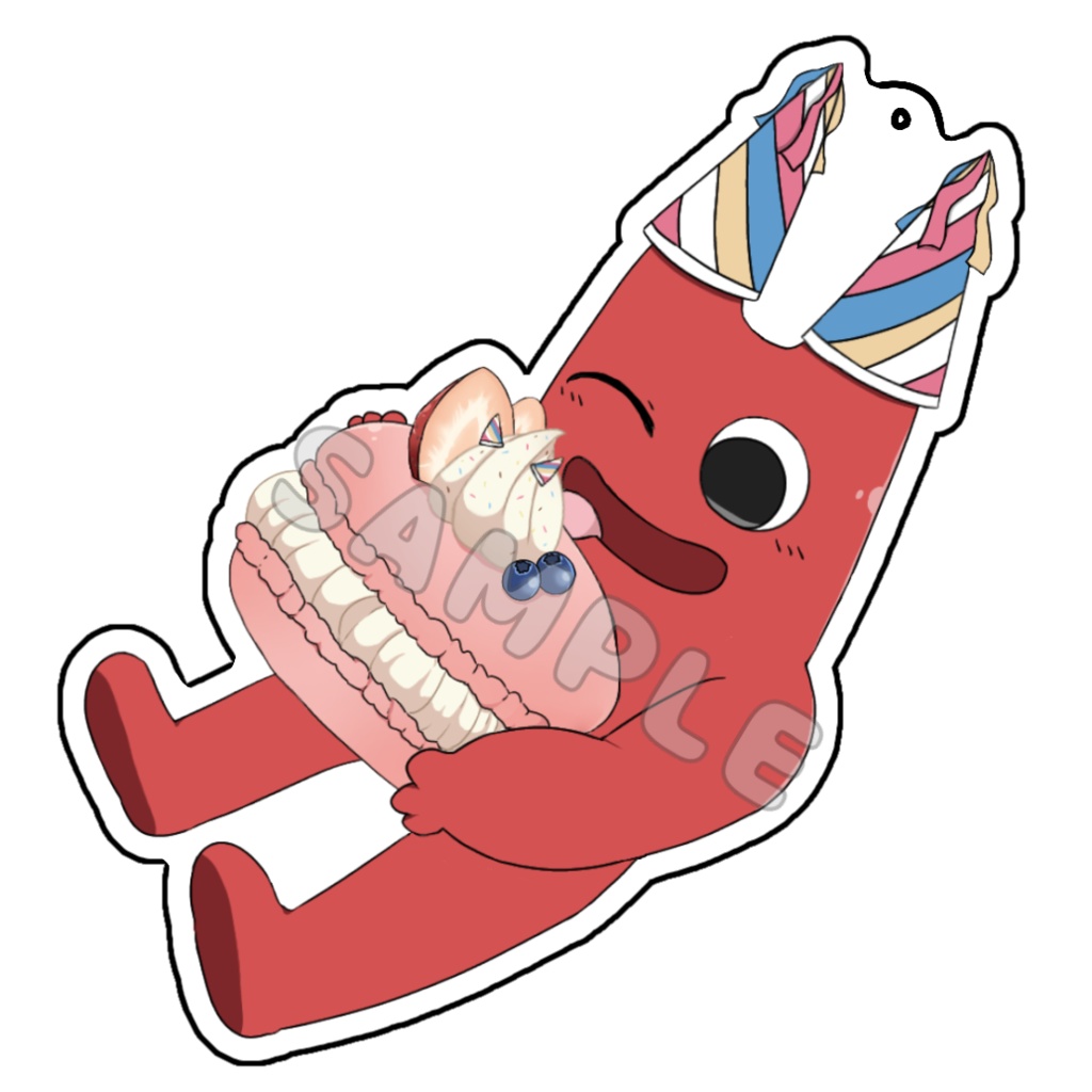 バンマカロンアクリルキーホルダー