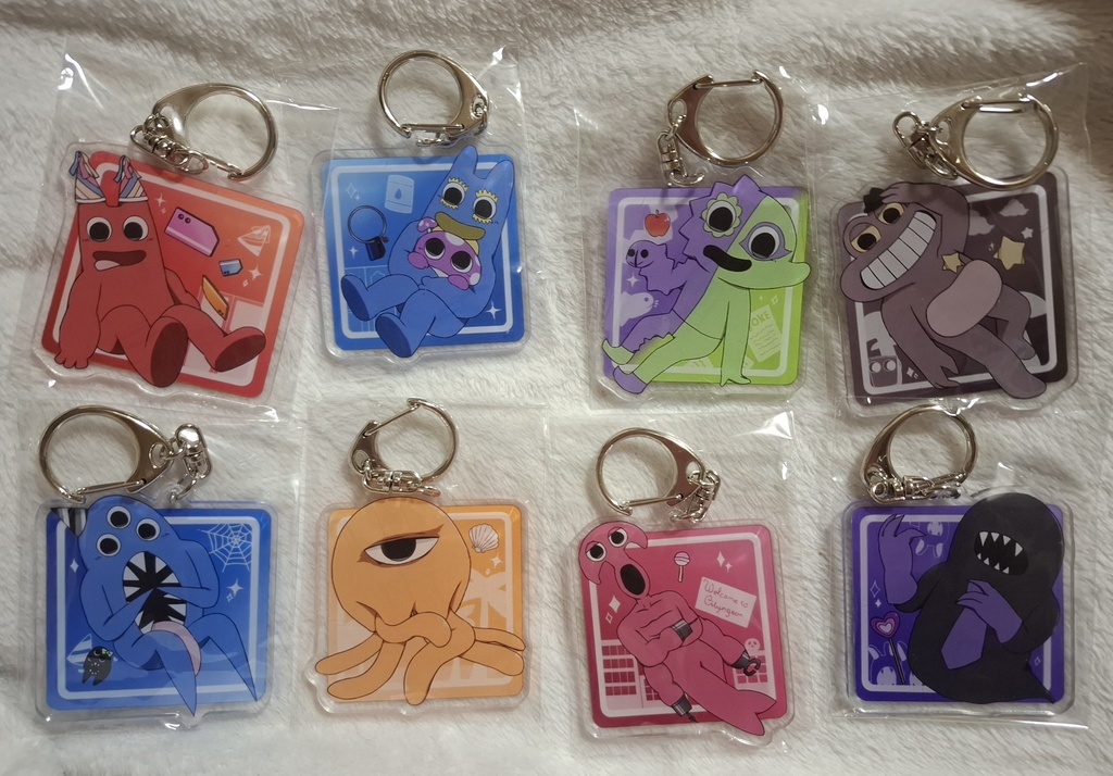 バンアクリルキーホルダー