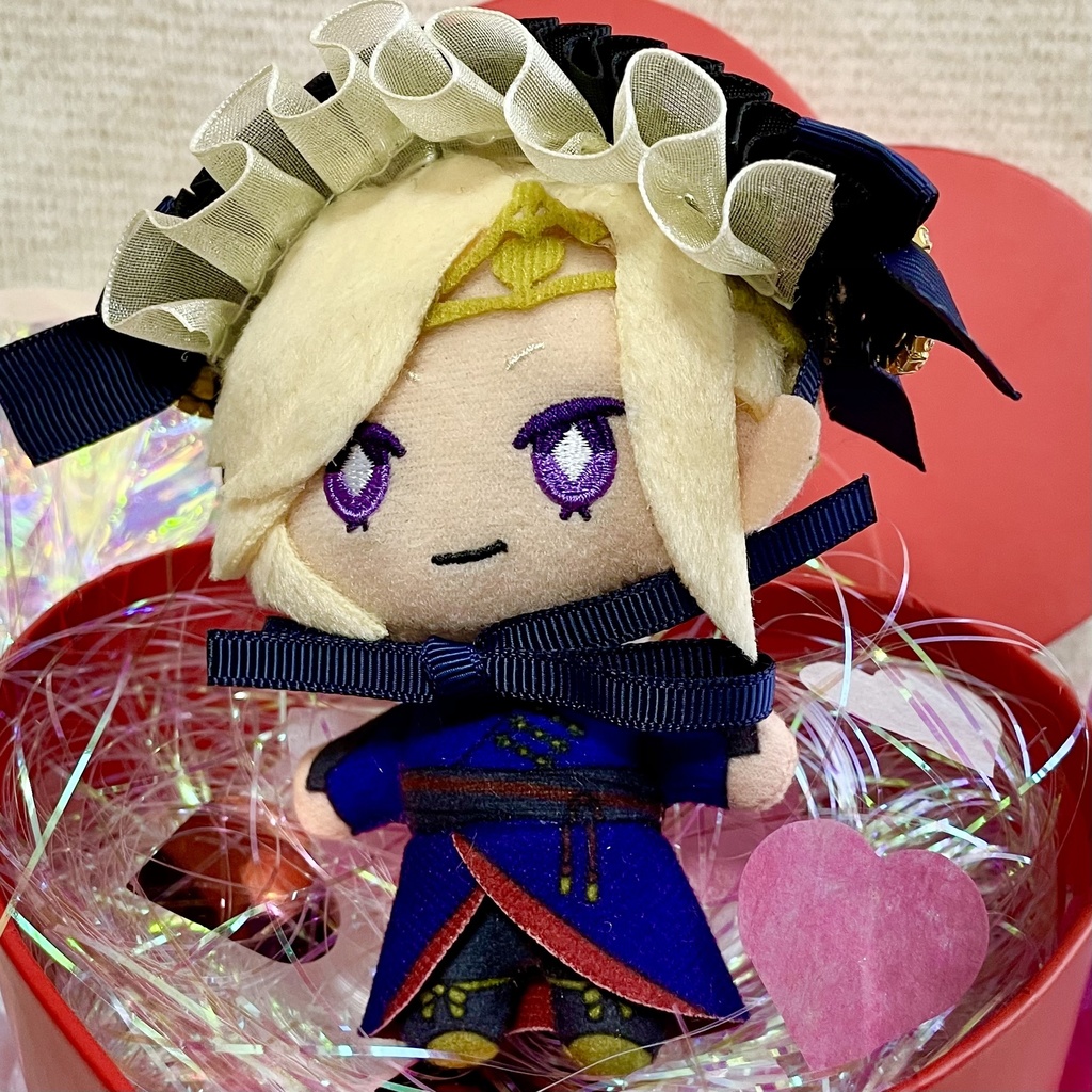 黒×ゴールドヘッドドレス【ツイステEXマスコット】