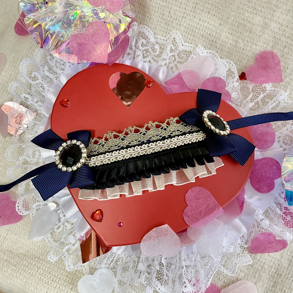 黒×ゴールドヘッドドレス【ツイステEXマスコット】