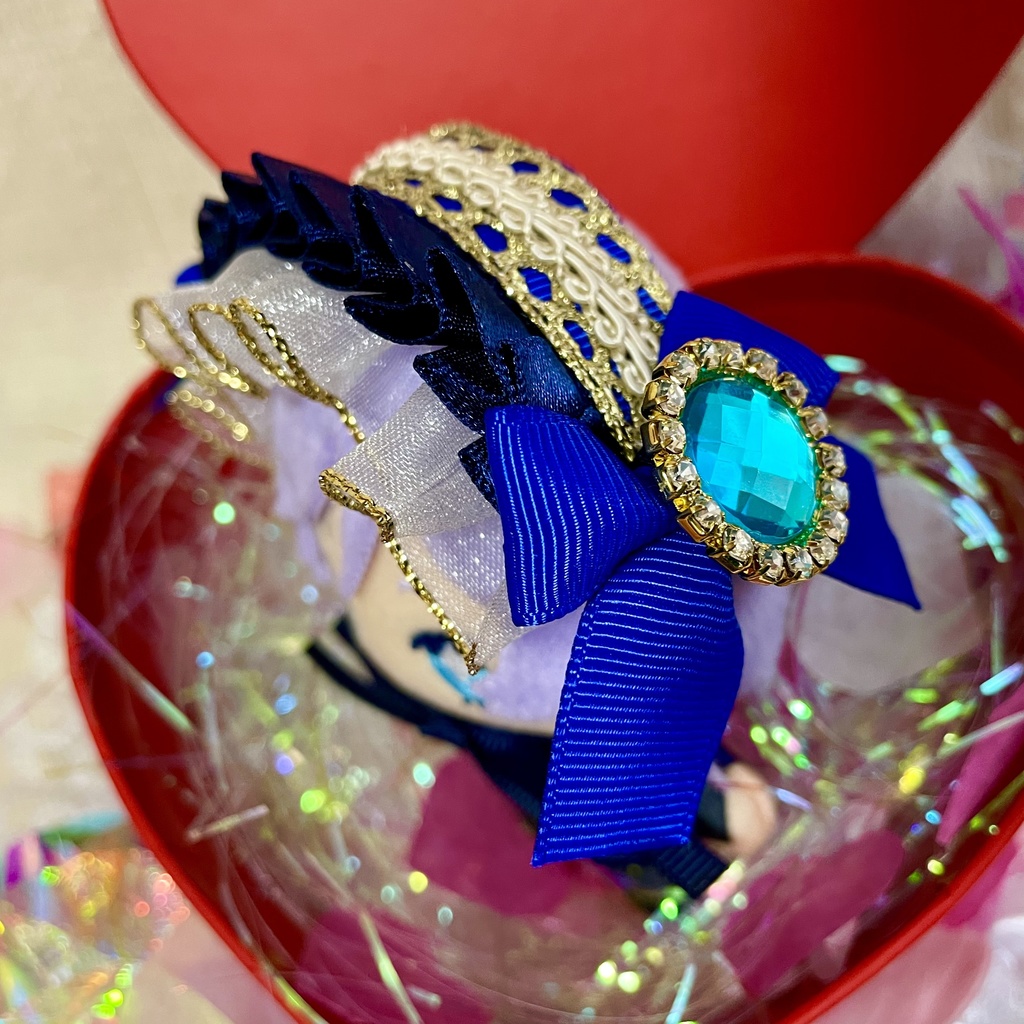 シャインブルーヘッドドレス【ツイステEXマスコット】