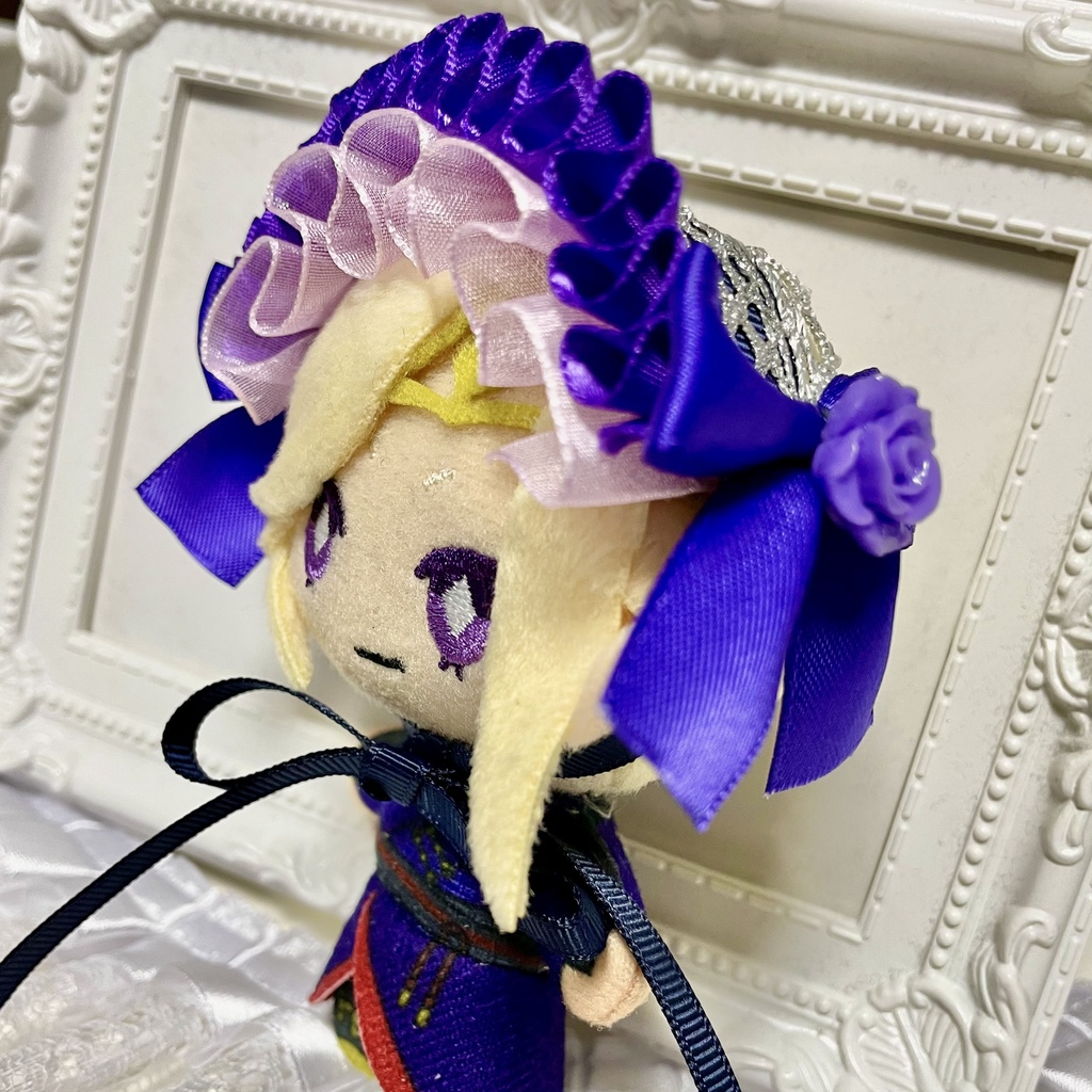 紫ローズヘッドドレス【ツイステEXマスコット】
