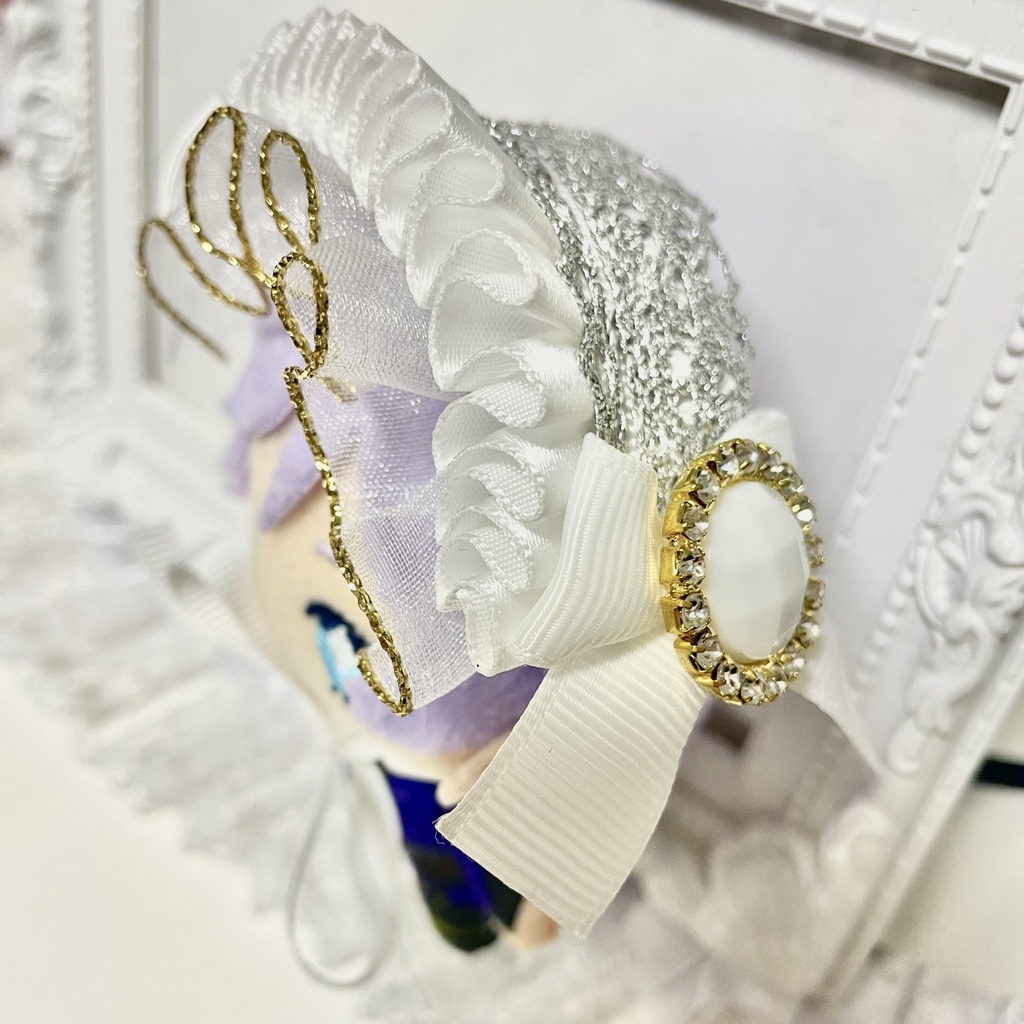 白ストーンヘッドドレス【ツイステEXマスコット】