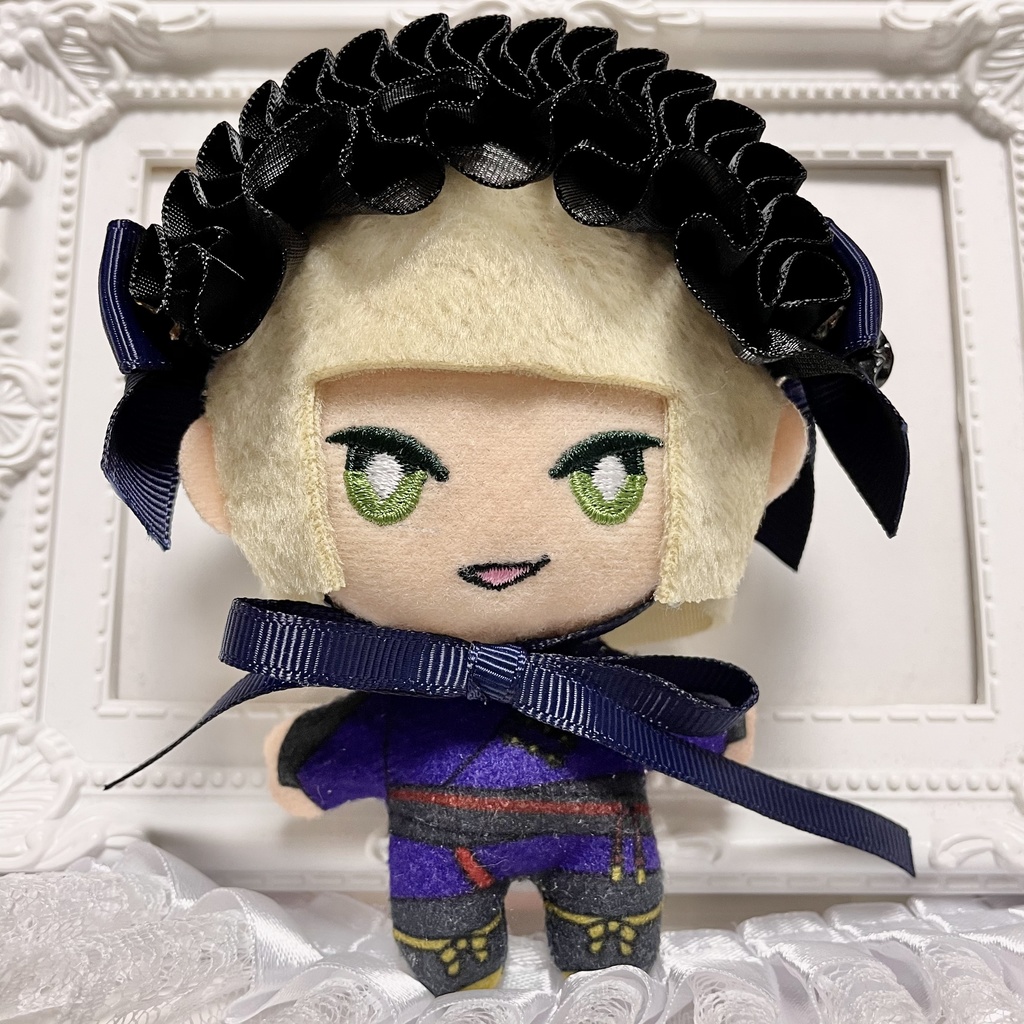 黒ローズヘッドドレス【ツイステEXマスコット】