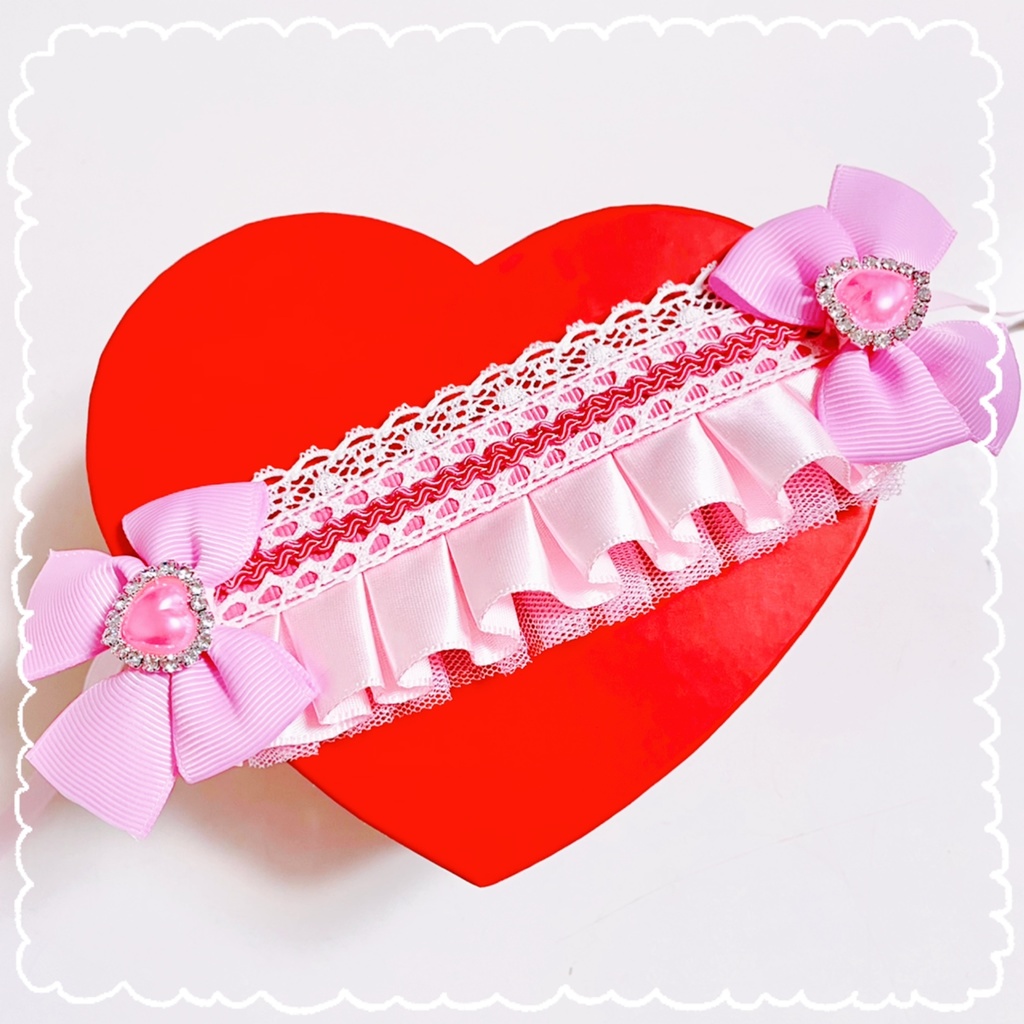 ピンク♡ヘッドドレス【ぬいぐるみ】