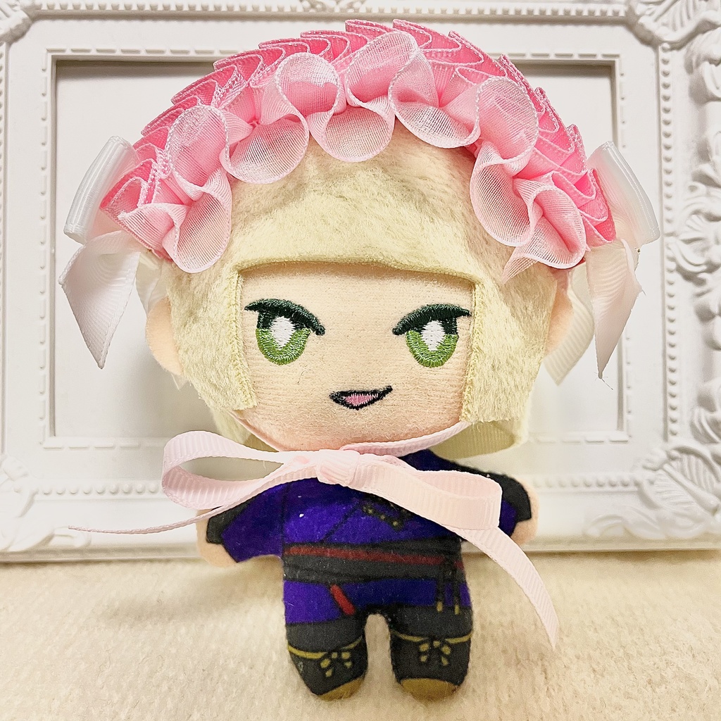 ピンク×白♡ヘッドドレス