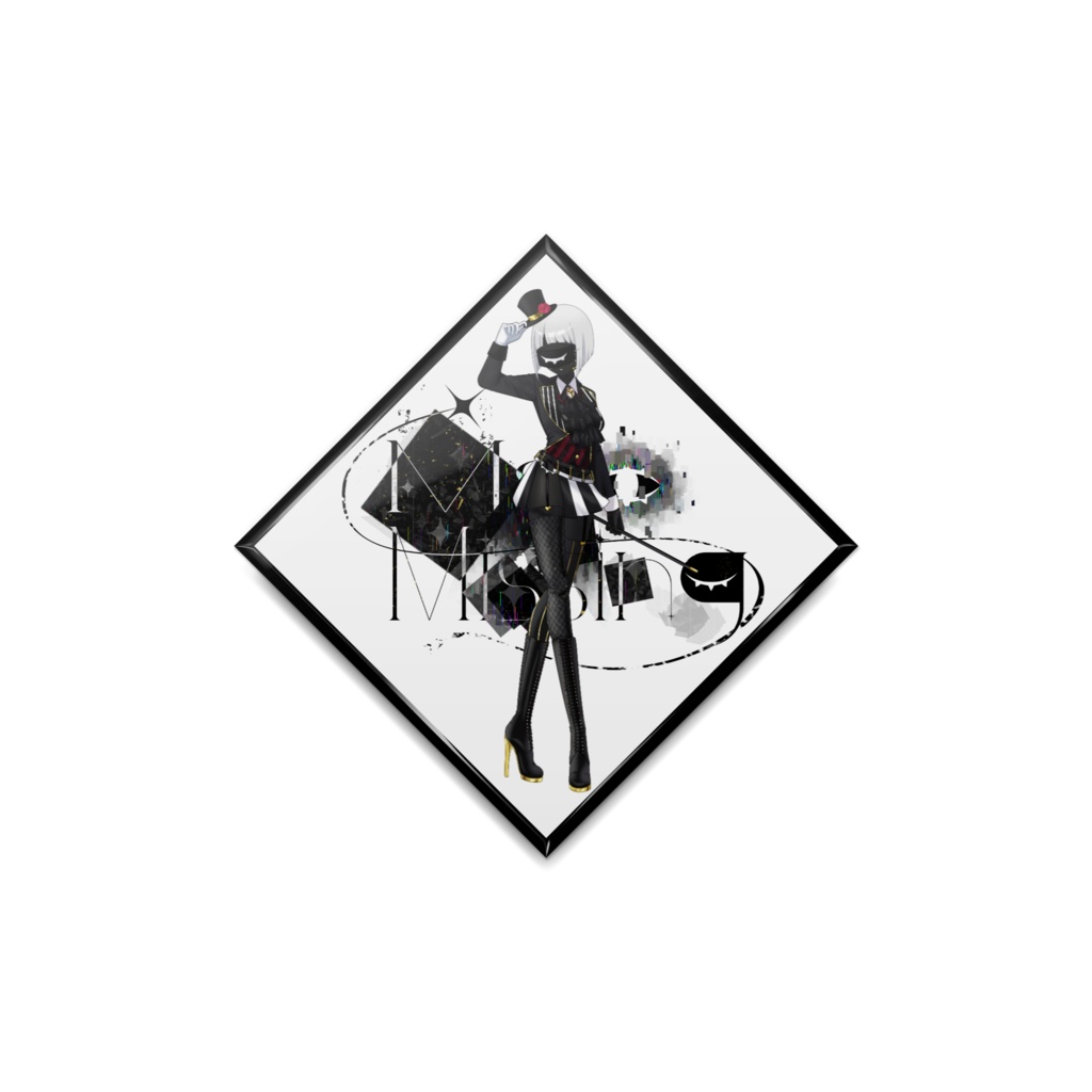 Ms.Missingの缶バッジ