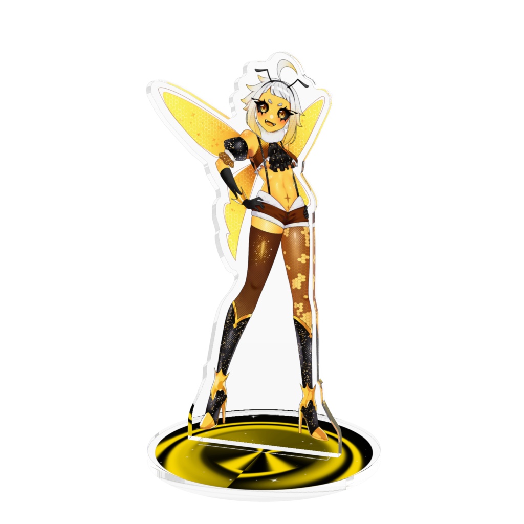 クインのアクリルフィギュア🐝