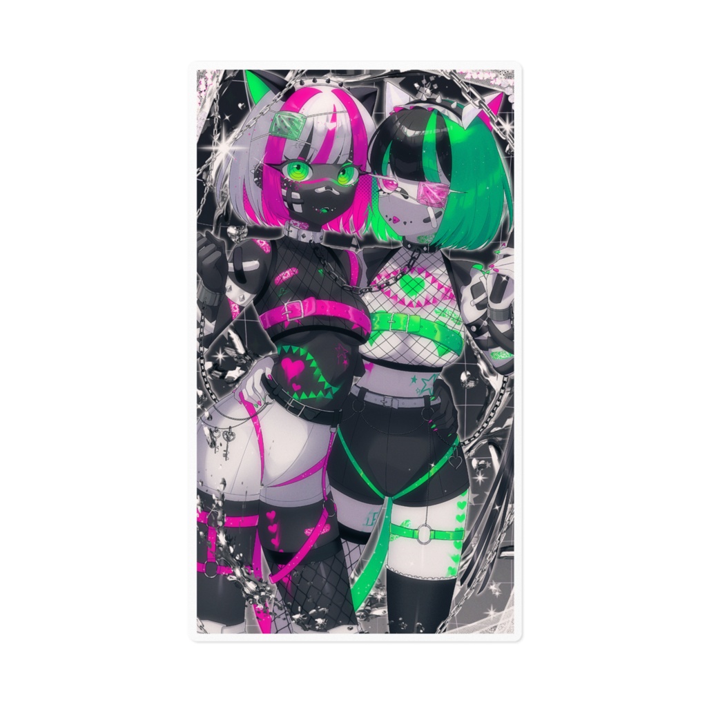 🩷ラズとゼラのステッカー💚