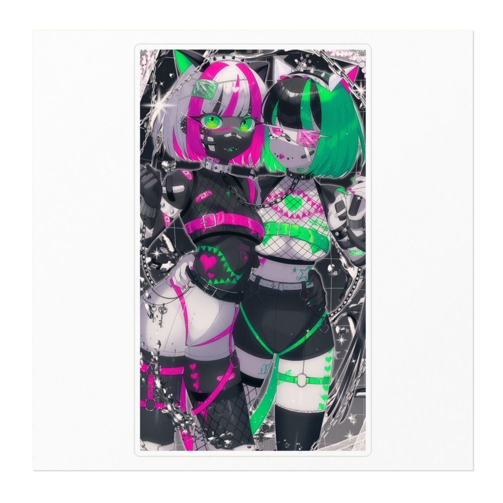 🩷ラズとゼラのステッカー💚