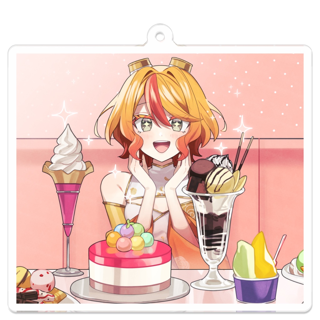 アクリルキーホルダー（2024年誕生日記念）