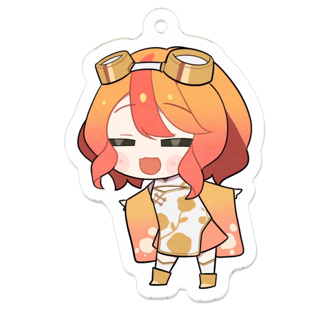 アクリルキーホルダー(のんきなあさり)
