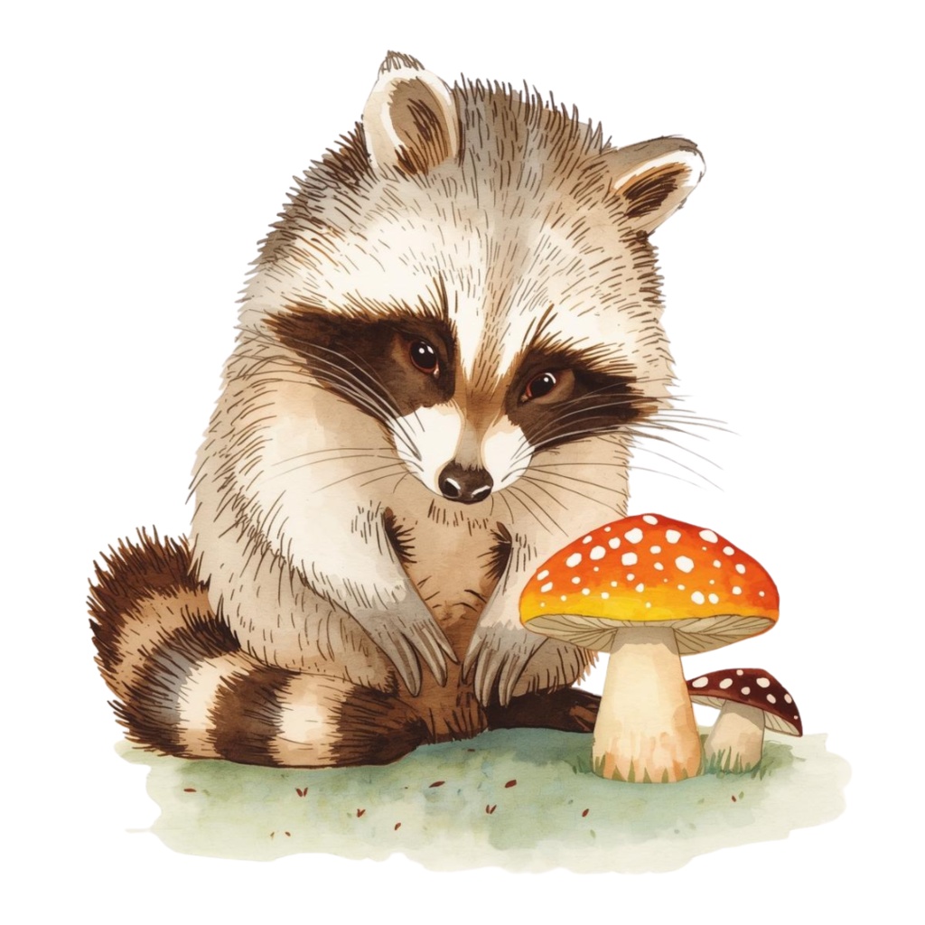 【温もり水彩】🍂秋の動物クリップアート 20セット+α (PNG/300dpi)