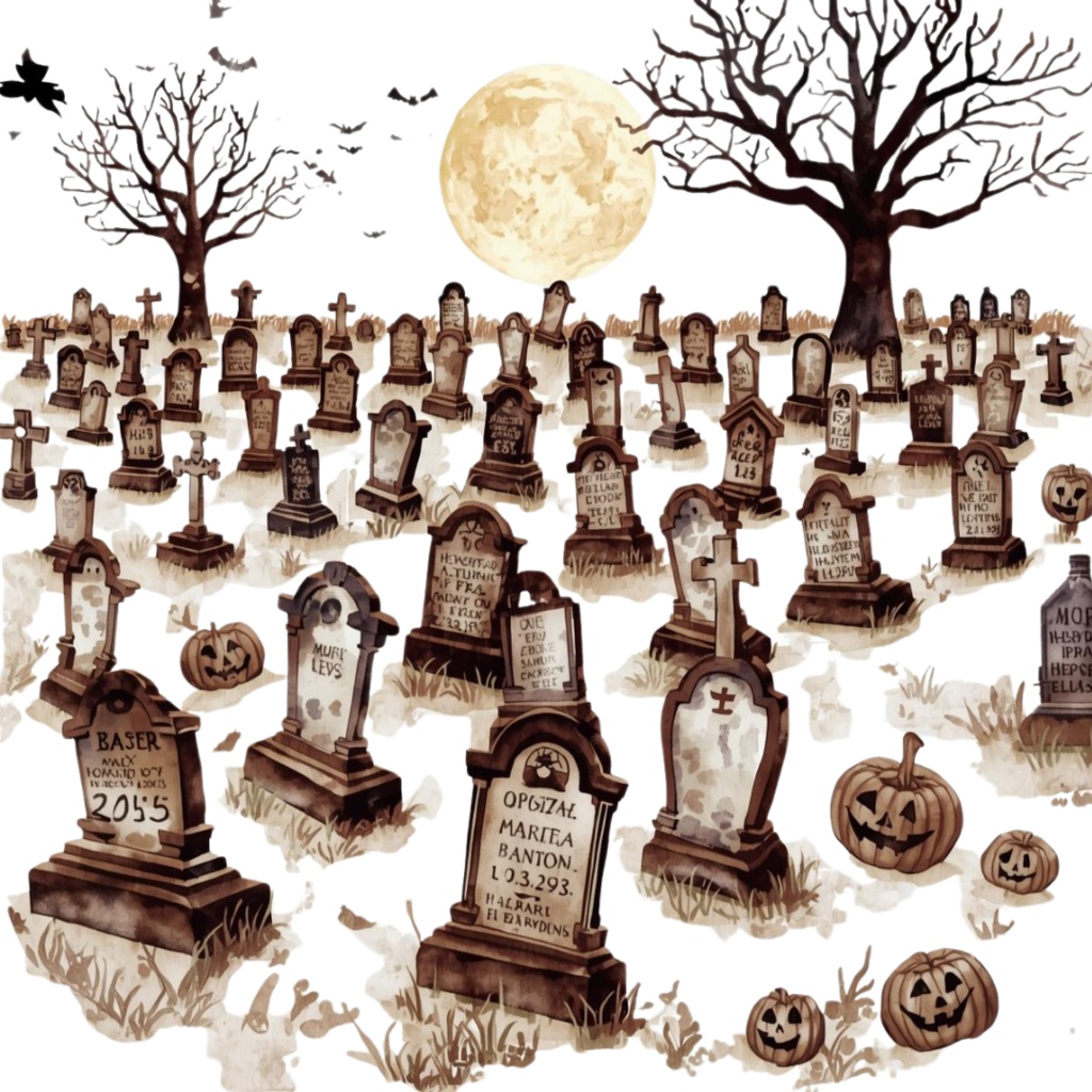 【温もり水彩】🍂ハロウィンクリップセット 20セット+α (PNG/300dpi)