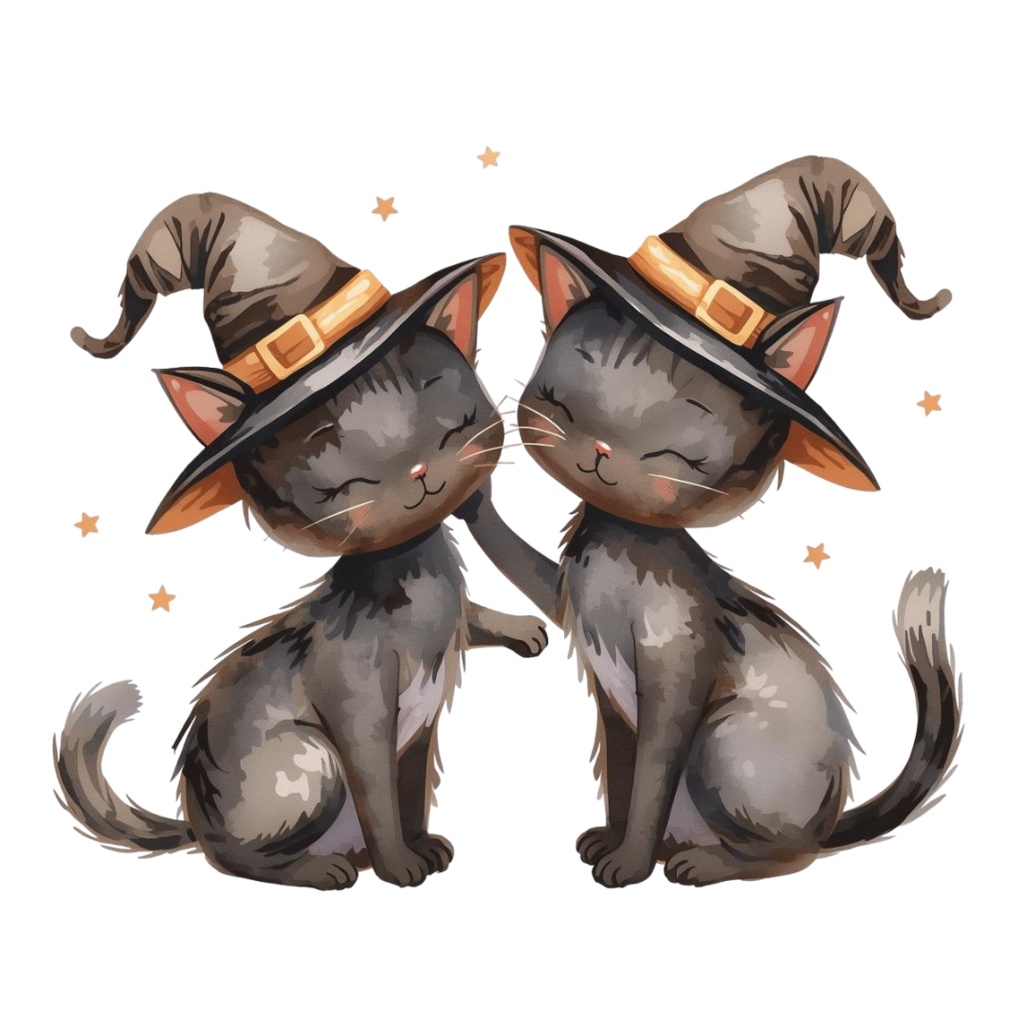 【温もり水彩】🍂ハロウィンクリップセット 20セット+α (PNG/300dpi)