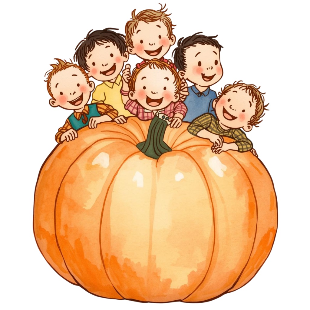 【温もり水彩】🍂ハロウィンクリップセット 20セット+α (PNG/300dpi)