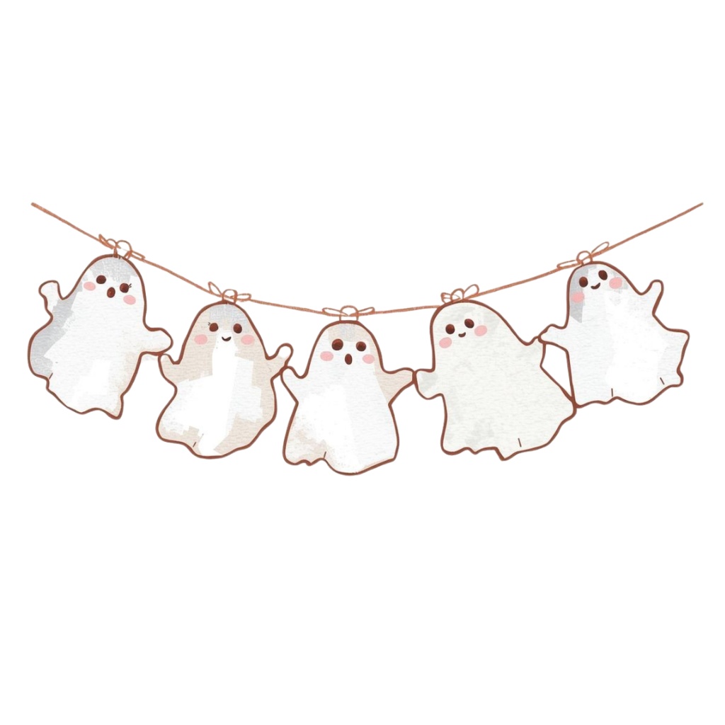 【温もり水彩】🍂ハロウィンクリップセット 20セット+α (PNG/300dpi)