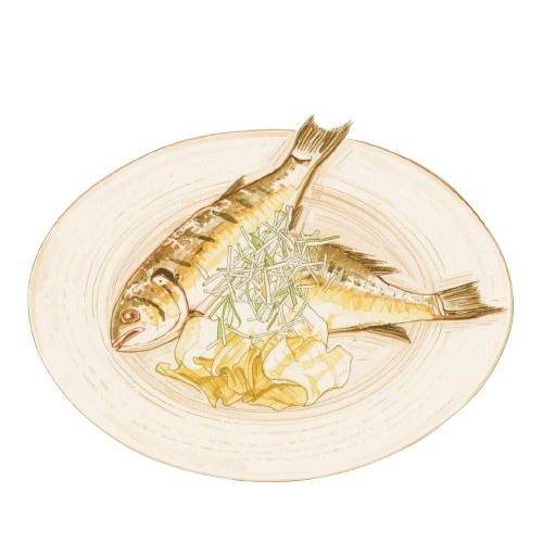 【温もりリソグラフ】秋の食べ物クリップアートセット20+α (PNG/300dpi)