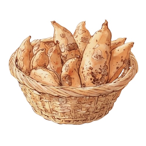 【温もりリソグラフ】秋の食べ物クリップアートセット20+α (PNG/300dpi)