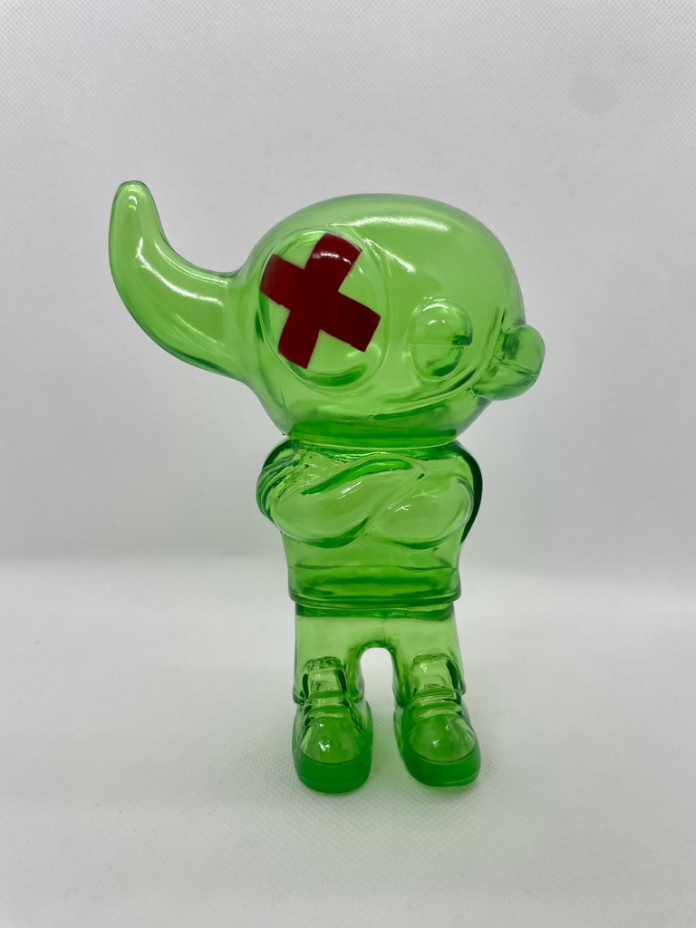 お抹茶クリアグリーン：アシメくん