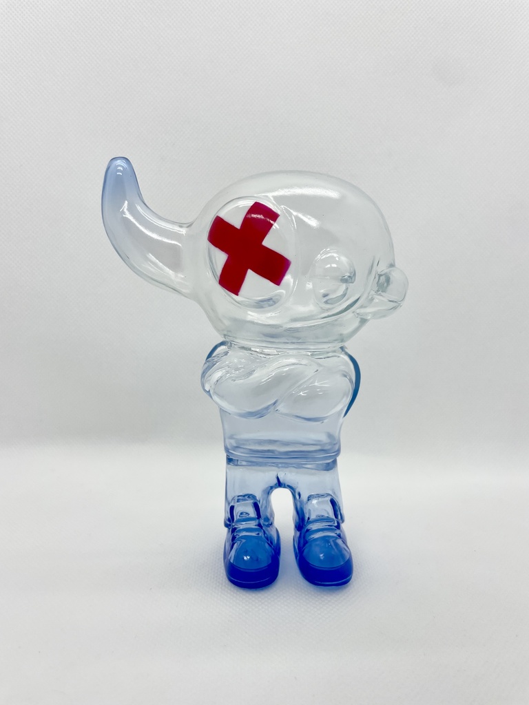グラデーションブルー：アシメくん