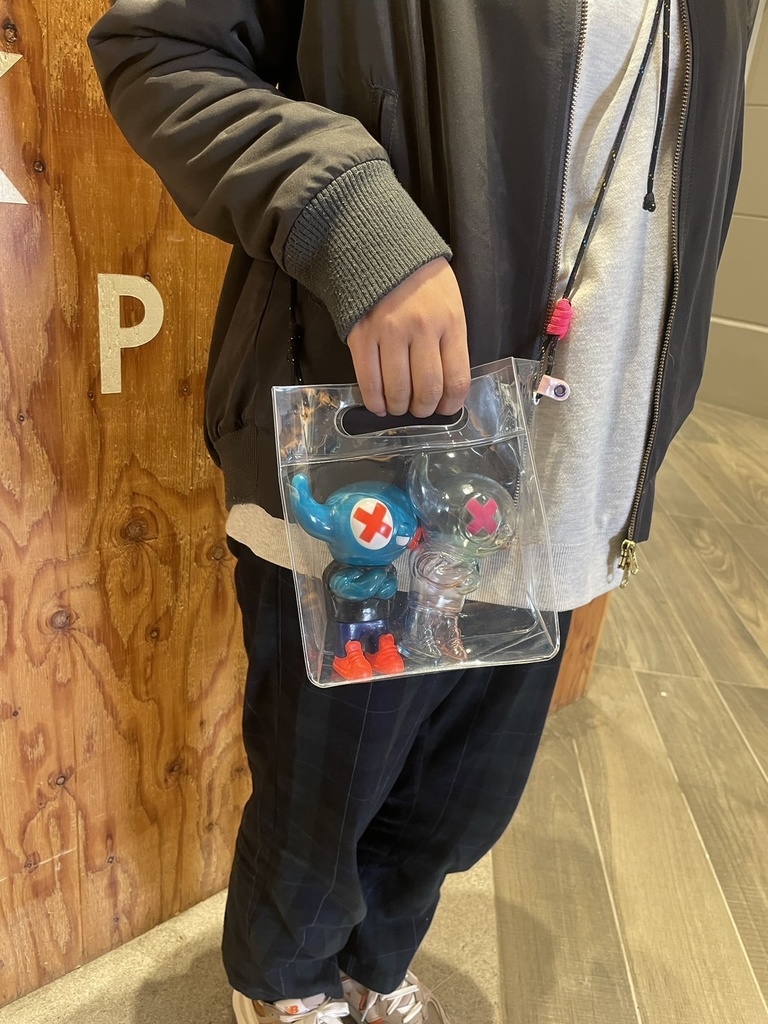 【蓄光】ソフビとお出かけ お散歩バッグ ver.2