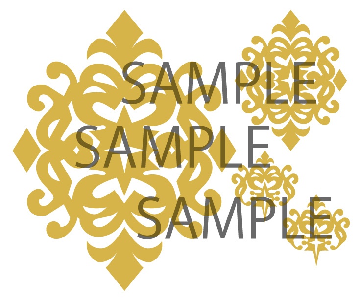 クリスマス感のある模様セット