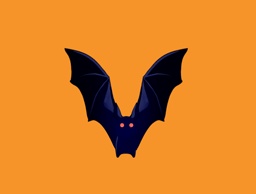 VtubeStudio専用ハロウィンコウモリアクセサリー