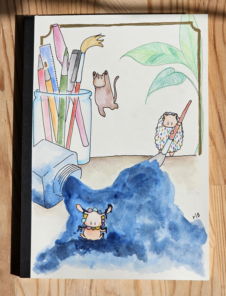 原画ノート「いたずら」