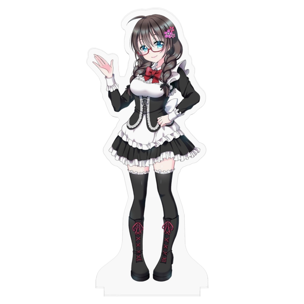 ツクモ初代応援大使記念★アクリルフィギア 100㎜×100㎜