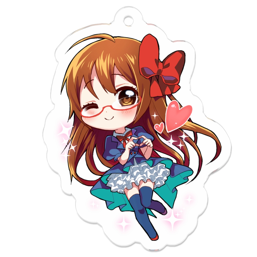 アイドルさな★アクキー50㎜×50㎜
