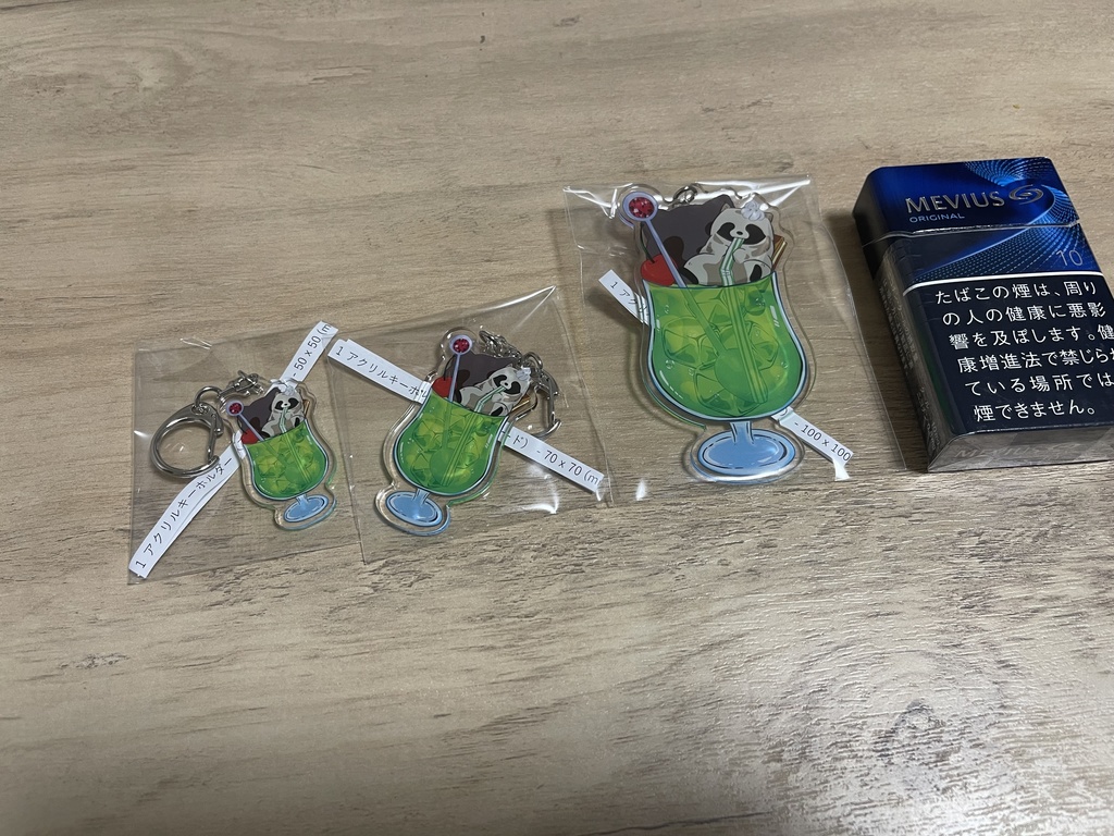 たぬキー クリームソーダVer.