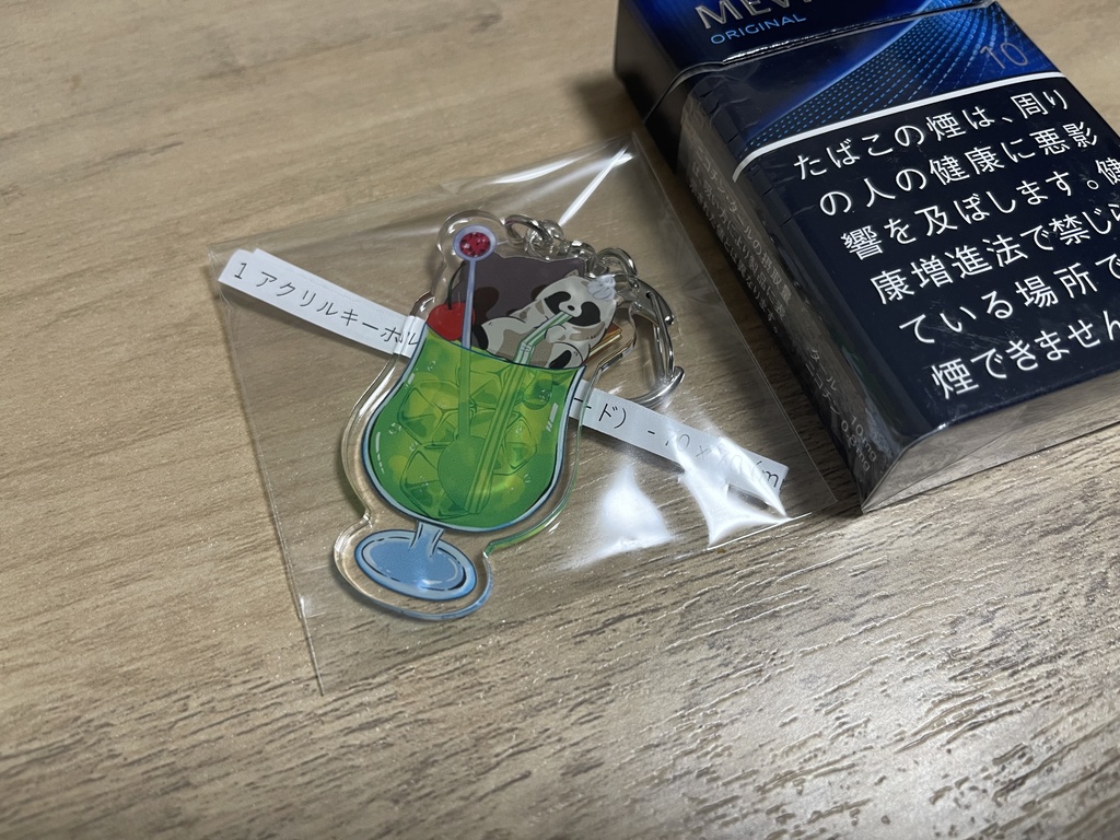 たぬキー クリームソーダVer.