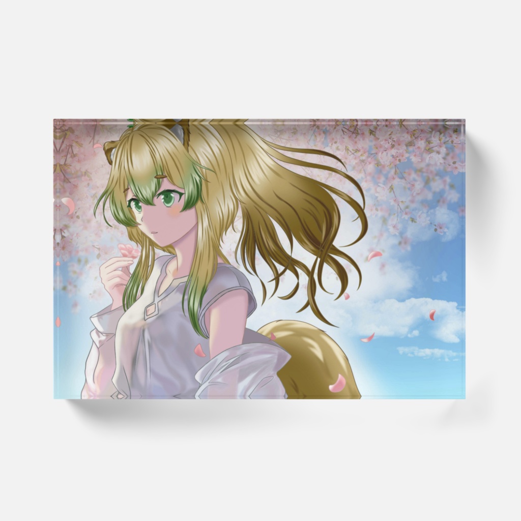 新生活応援アクリルブロック