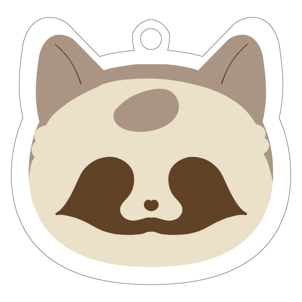 【猫カフェMAOMAOさんコラボ】猫型アクキー