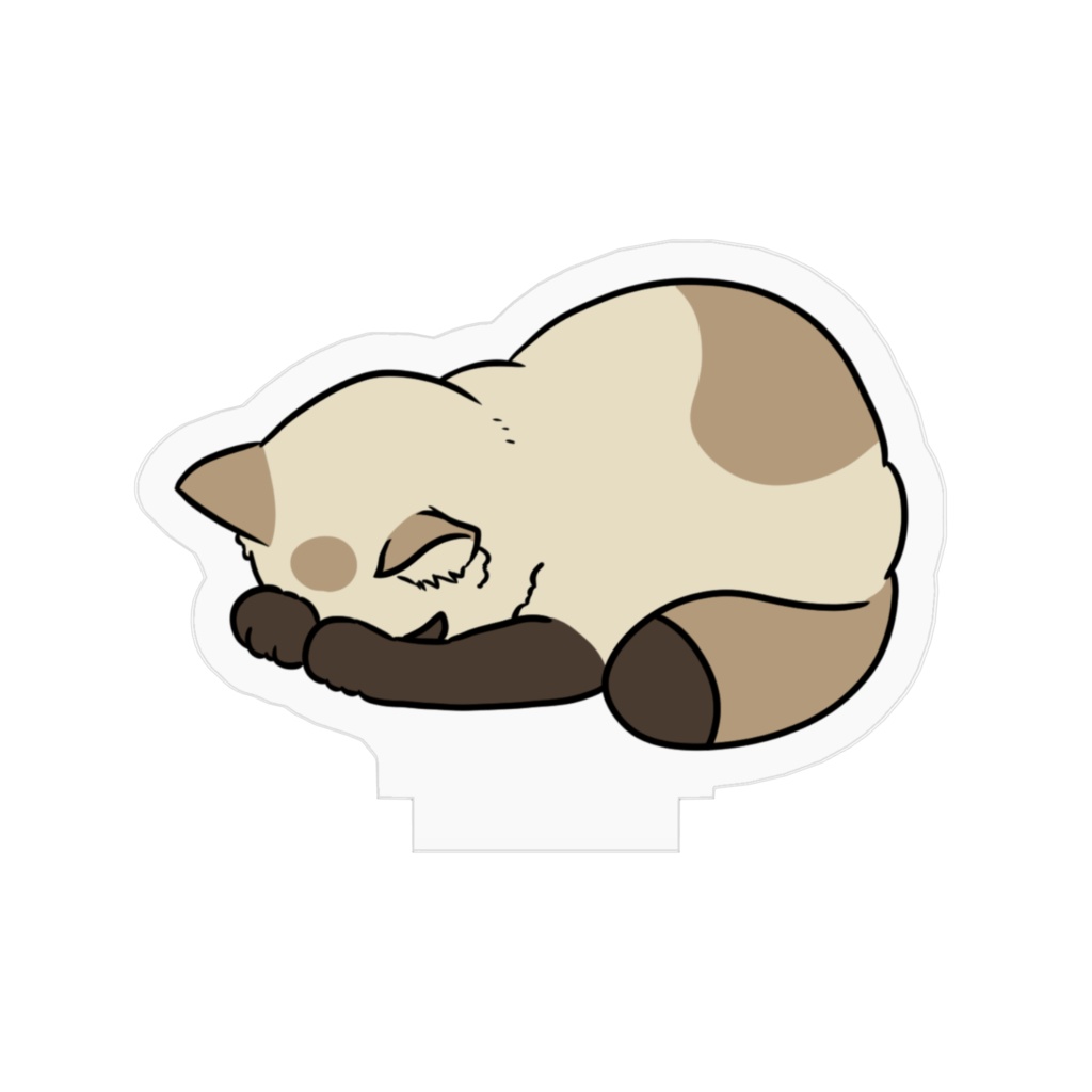 【誕生日イラスト】グッズ用意してなくてごめん寝たぬき