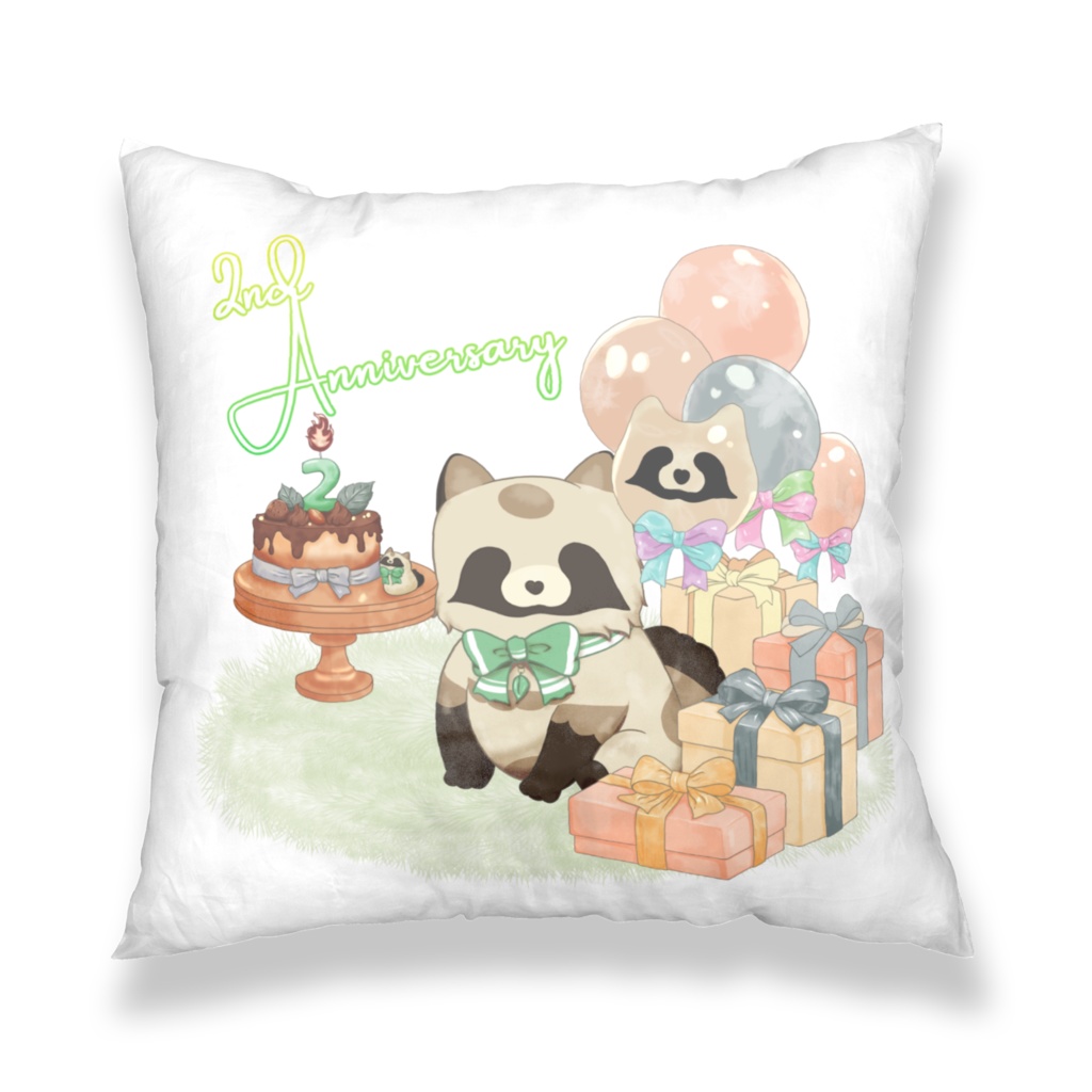 【限定】2周年記念クッションカバー