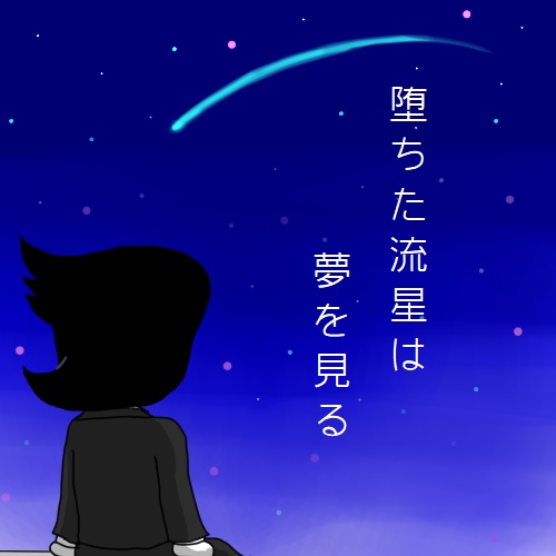 堕ちた流星は夢を見る