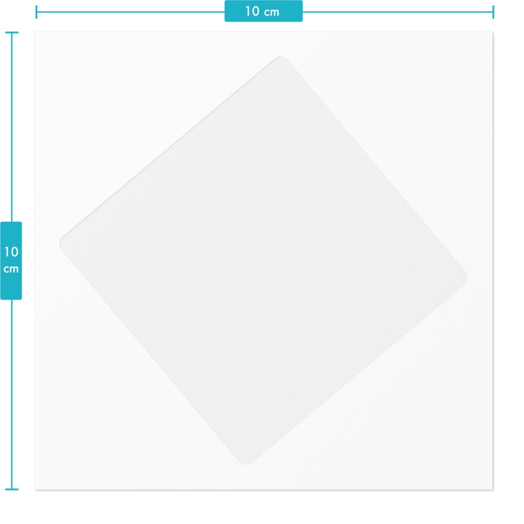 出没注意!標識風ステッカー(ひし形)