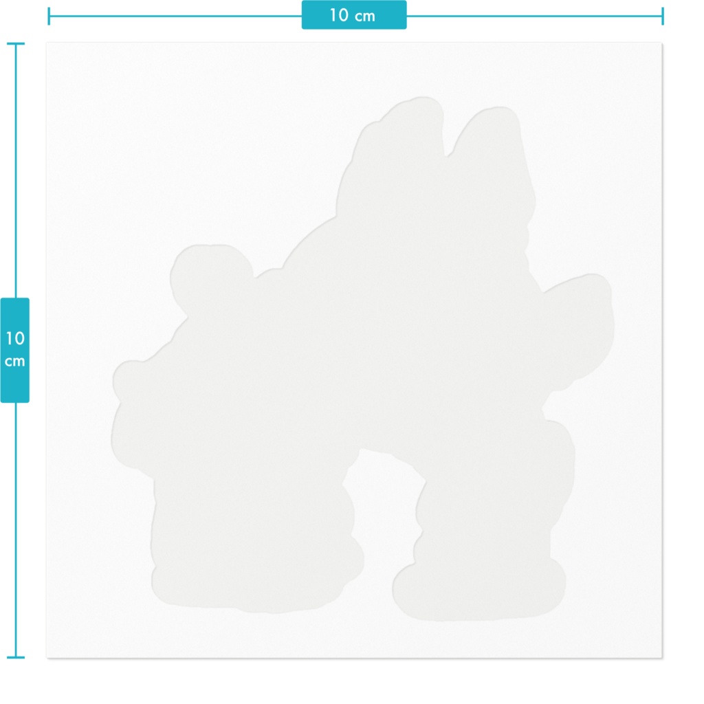 あたまポンポンアラチャステッカー