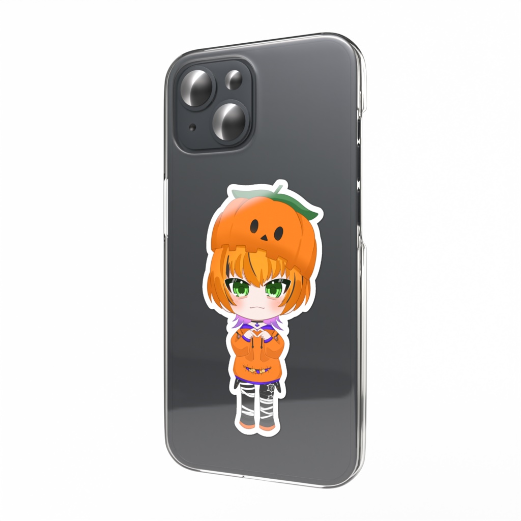 ゆびはーと私服のかぼちゃシール②