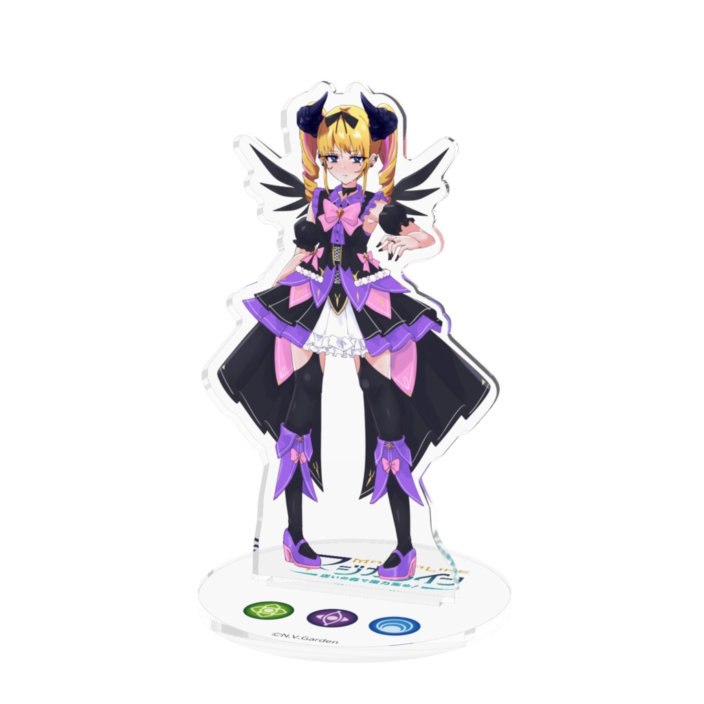 マジカライン ゴスロリ魔法少女 アクリルフィギュア