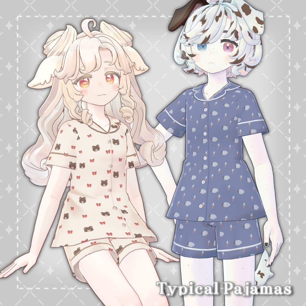 【TypicalPajamas】生うに式よくあるパジャマ【サバラム/ストラッチャテラ】