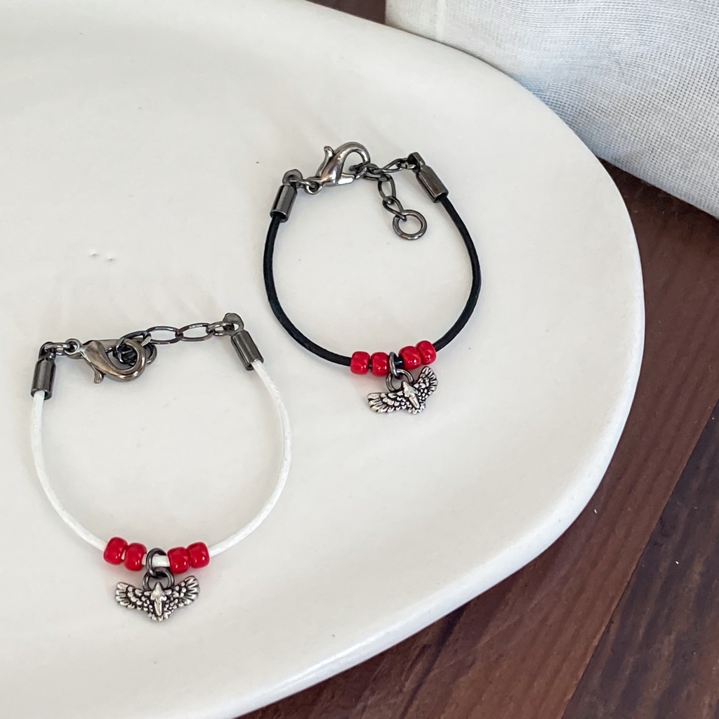 ぬい用　10cmぬい　ネックレス　アクセサリー　レザー調コンドル