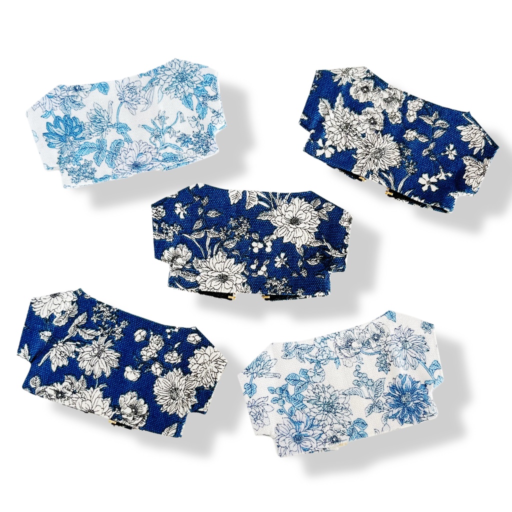 【12cm】ぬい服 アウター 花柄