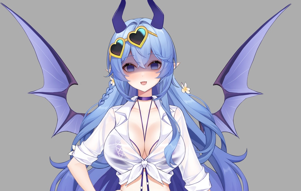 【live2d モデル】水着のお姉さん Vtube studio